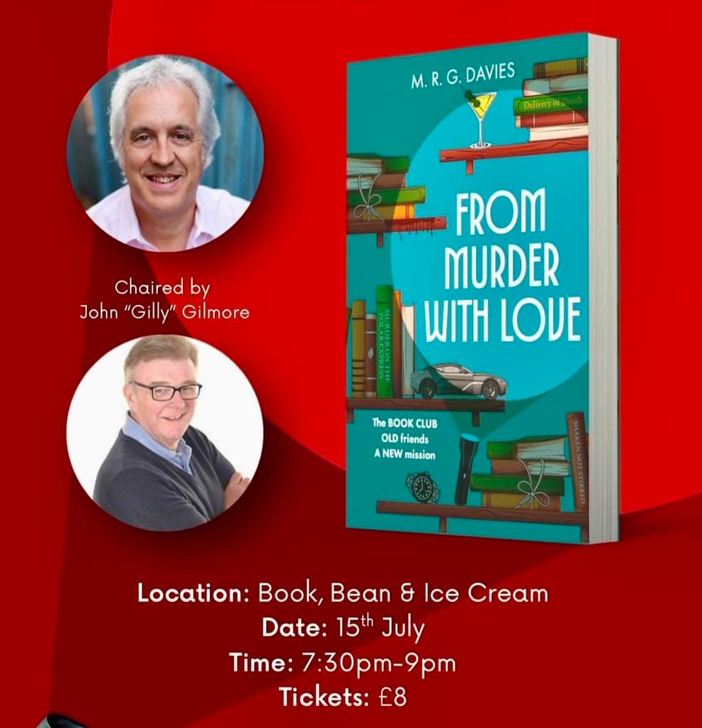 Book launch party cover